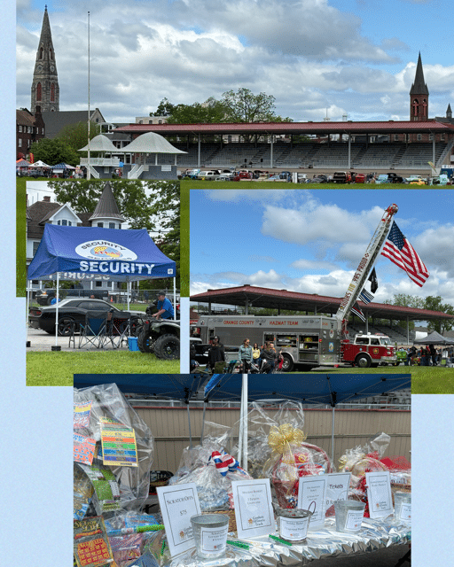 car show at Goshen historic Track 2025 collage 2