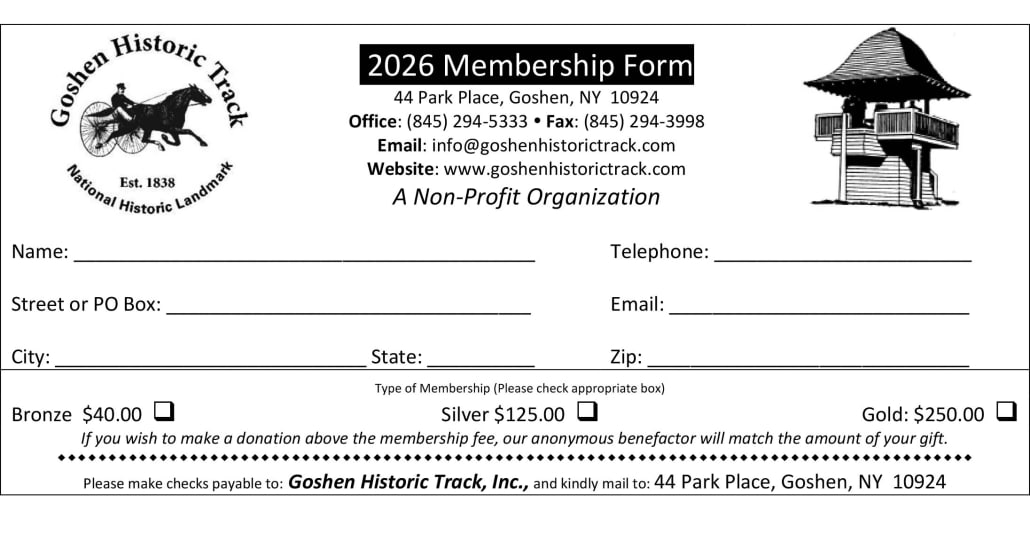 2026 Membership application 2026 Membership application